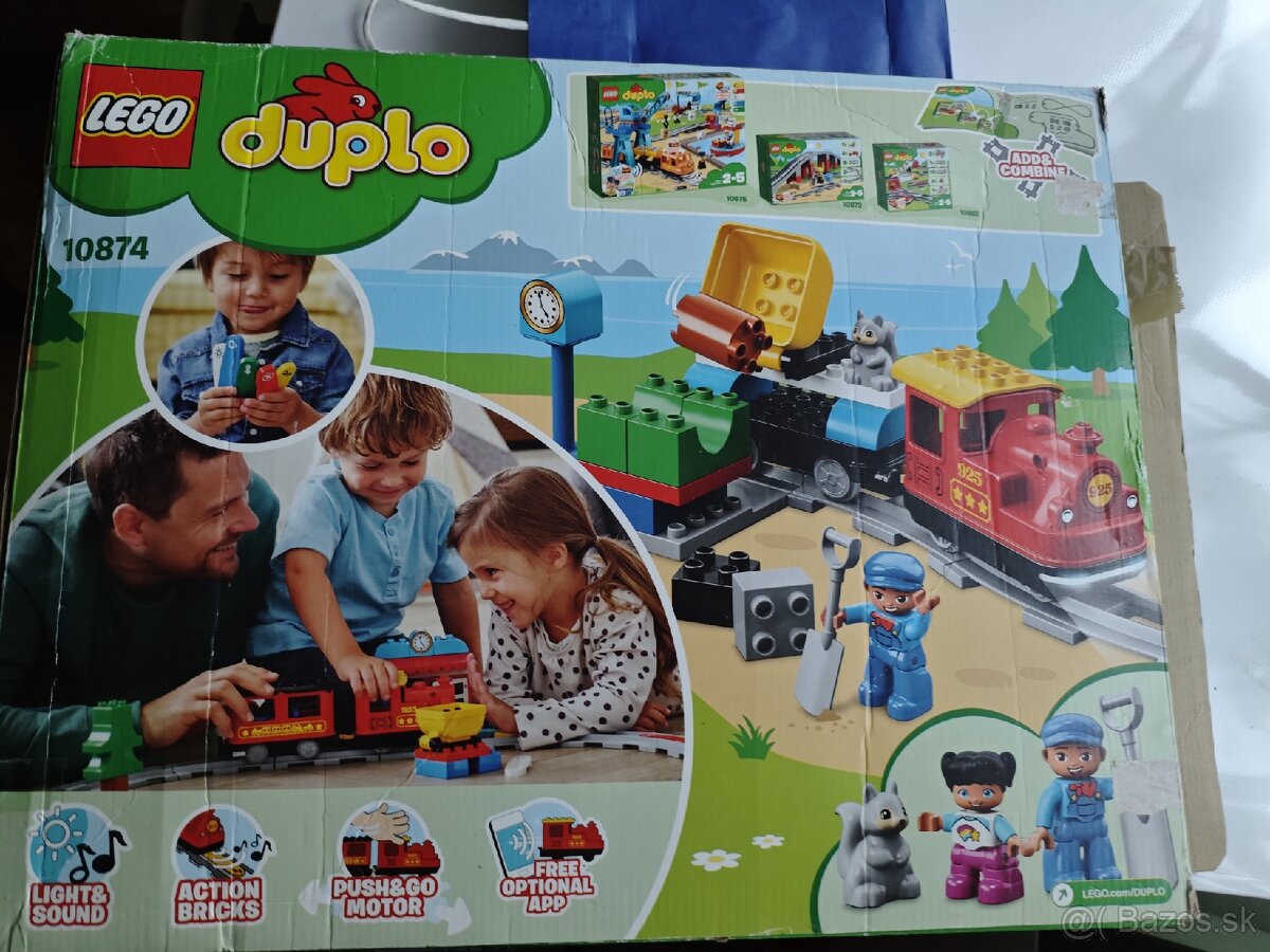 Lego duplo vláčiky