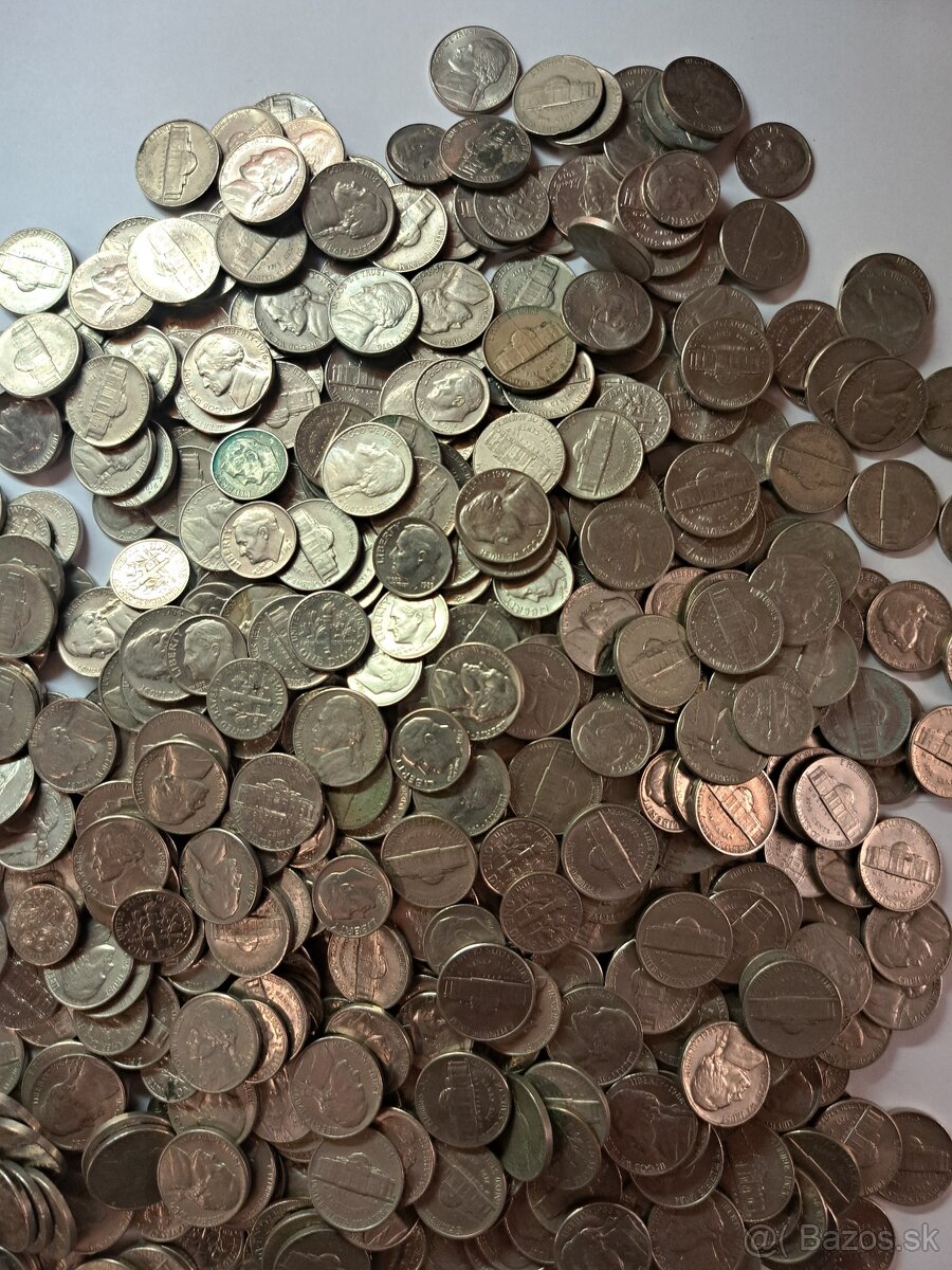 Predam Americke mince 1