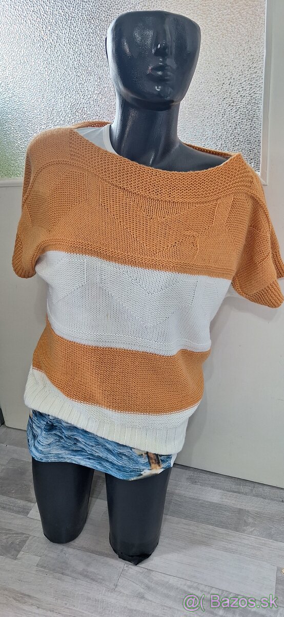 Damsky pleteny pulover