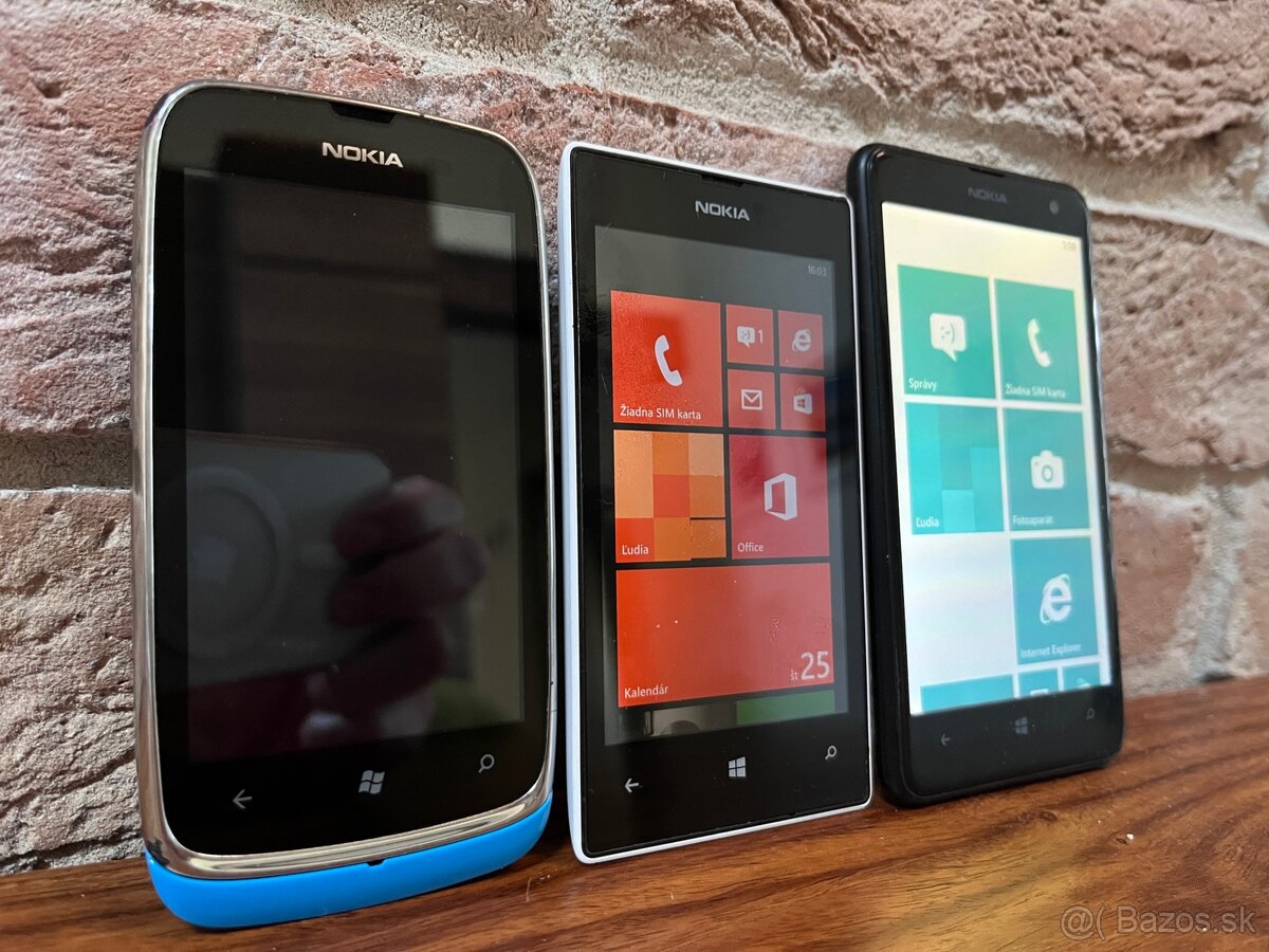 Nokia Lumia 610, 520, 625, 620