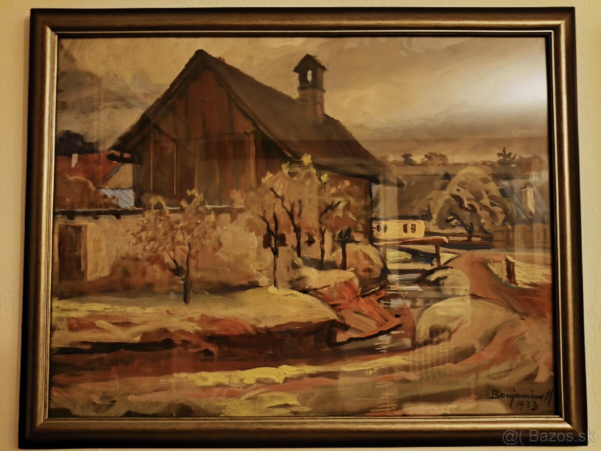 Obraz • H. Benjamin • 1933