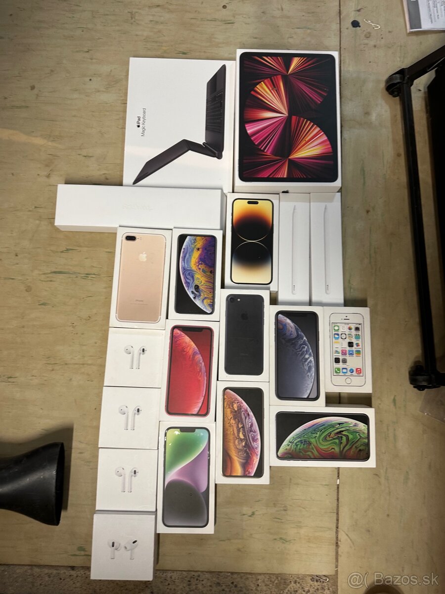 Predám krabičky od Apple príslušenstva