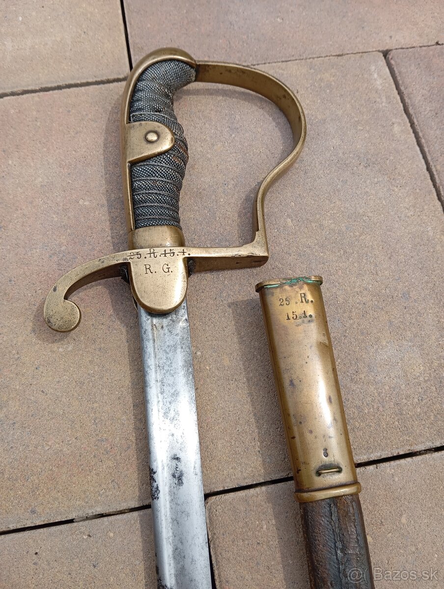 Starožitná šabla  meč. Nemecko