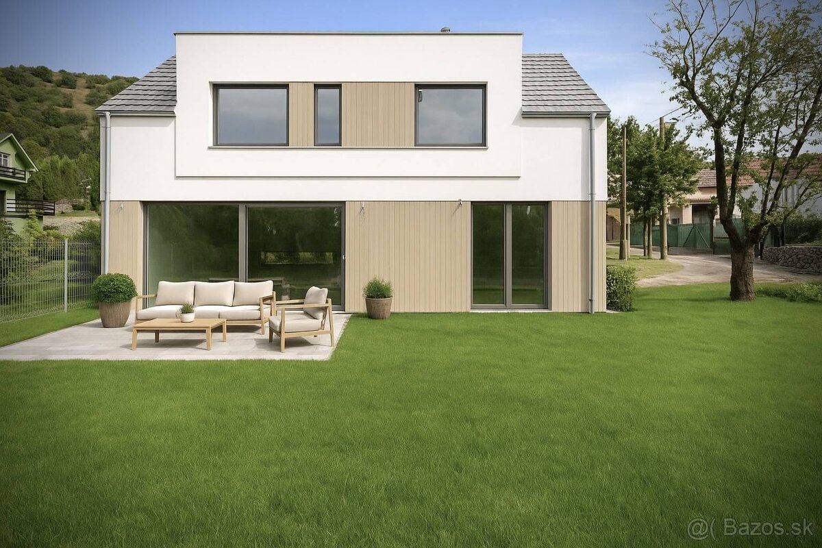 REZERVOVANÉ : Nový domov v Devíne - 5izb. rodinný dom s doko