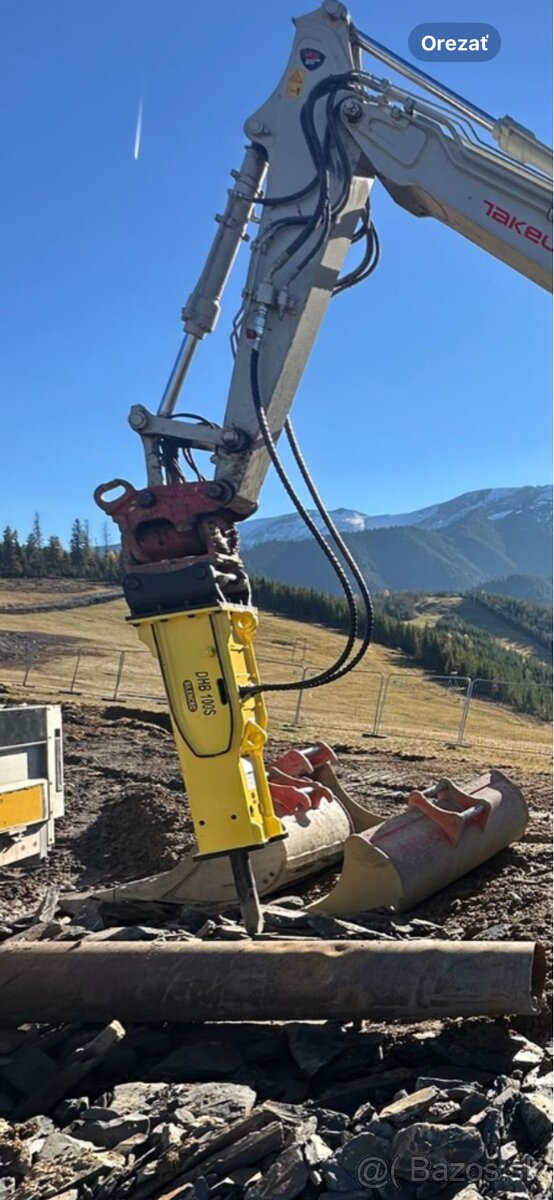 Demolačne kladivo na pásový,Kolesovy bager
