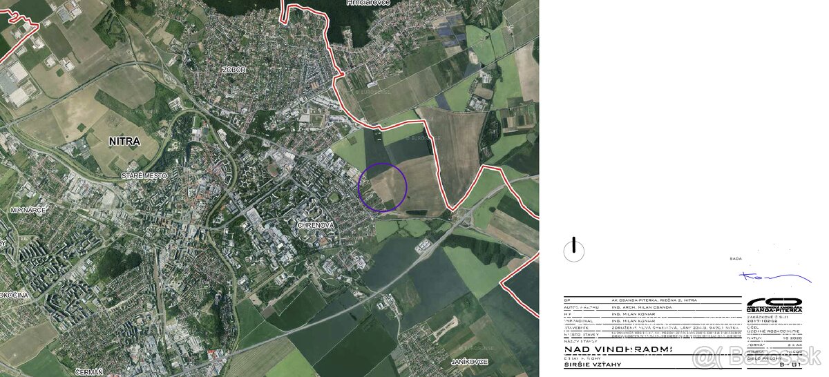 BOSEN | Pozemok na predaj 599m2, Nitra - Chrenová