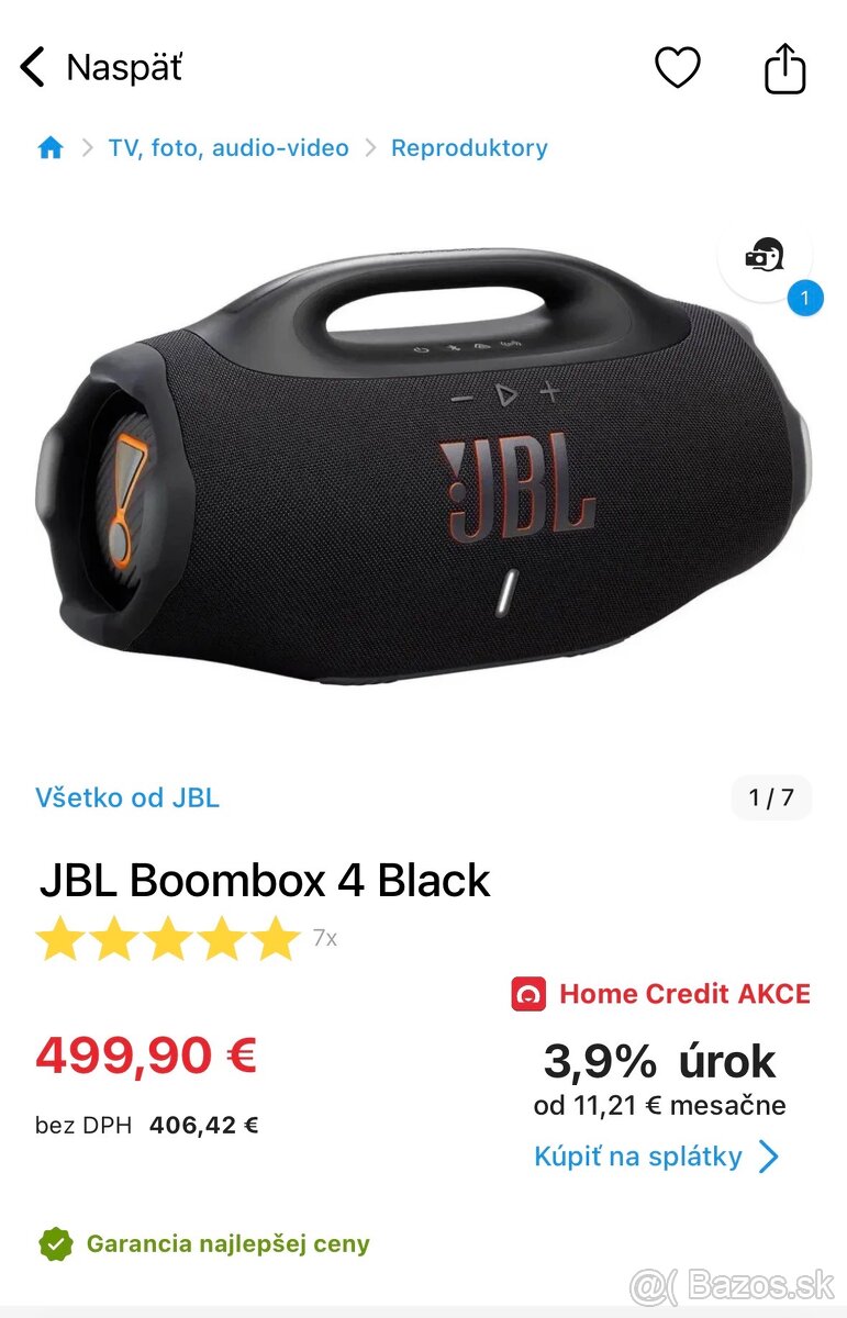 JBL Boombox 4 Black