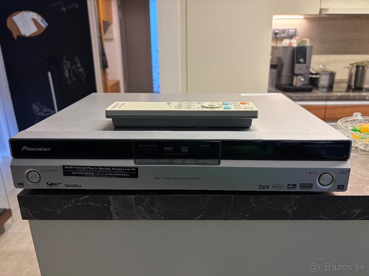 DVD rekordér Pioneer DVR-540HX-S
