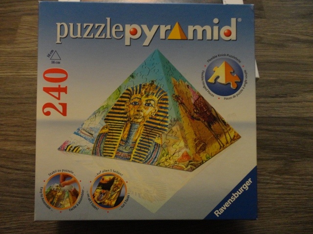 Puzzle 3D PYRAMÍDA - plastové