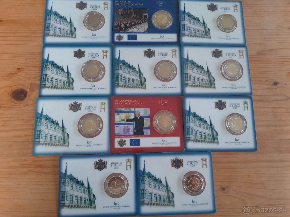 Luxemburske BU karty