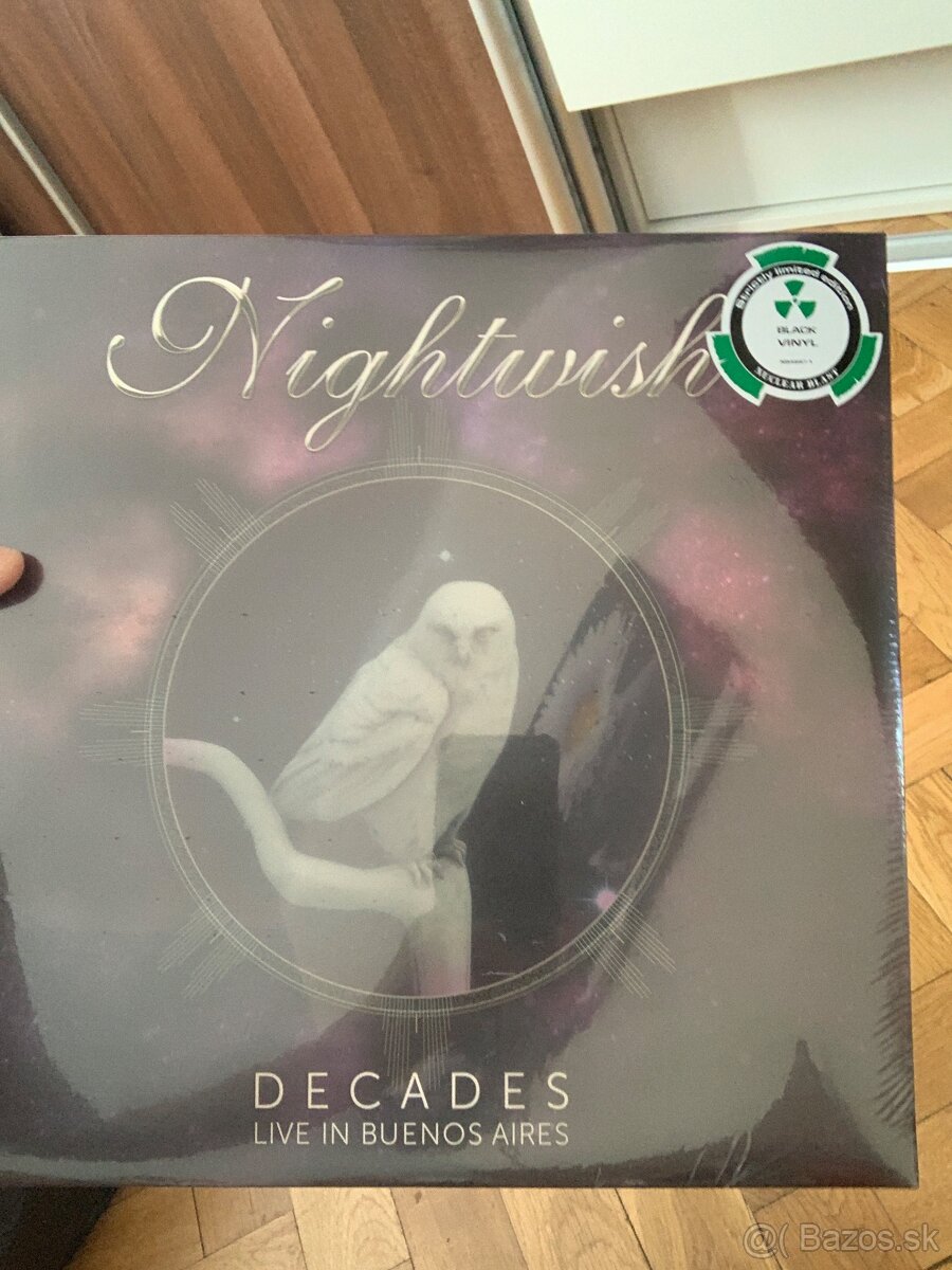 Nightwish platňa vinyl gramofón