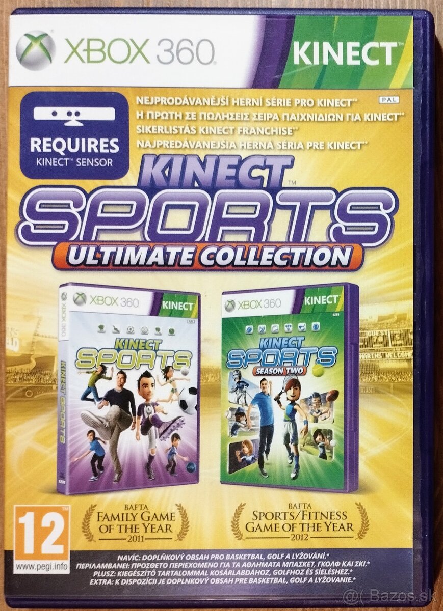 Kinect Sports Ultimate 1+2 Xbox360