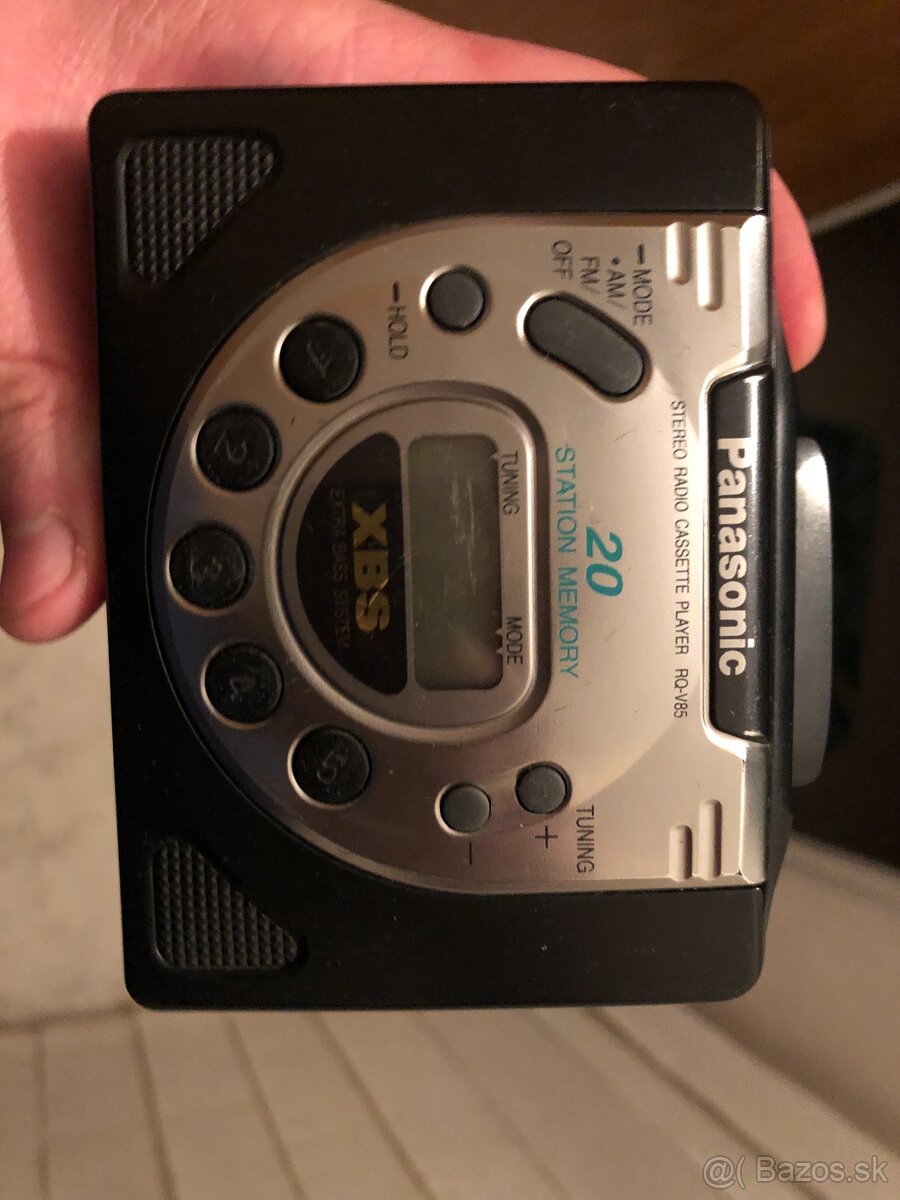 Walkman zn. Panasonic Rq-V85