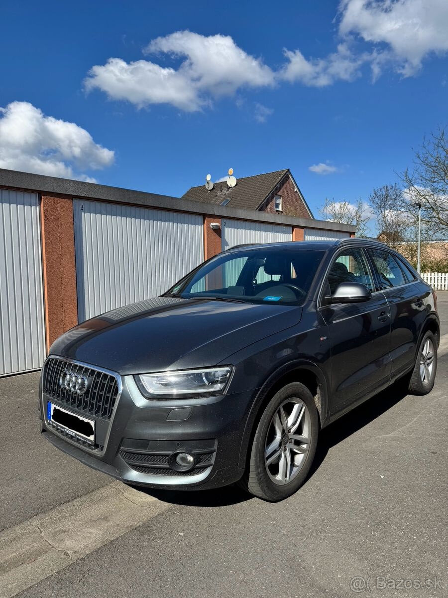 Audi Q3 2.0 TDI S Line r.v 2013 bixenon navi