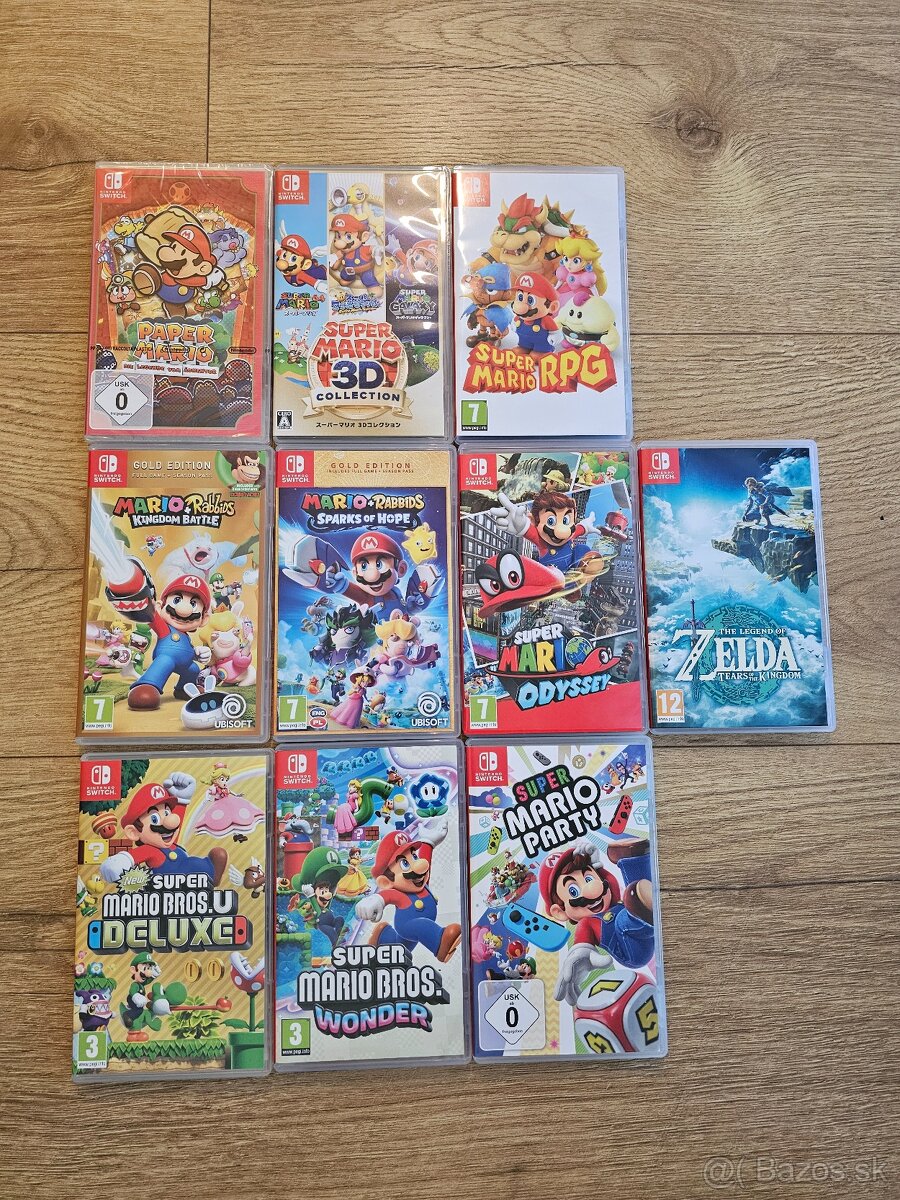 Hry Nintendo Switch - TOP STAV
