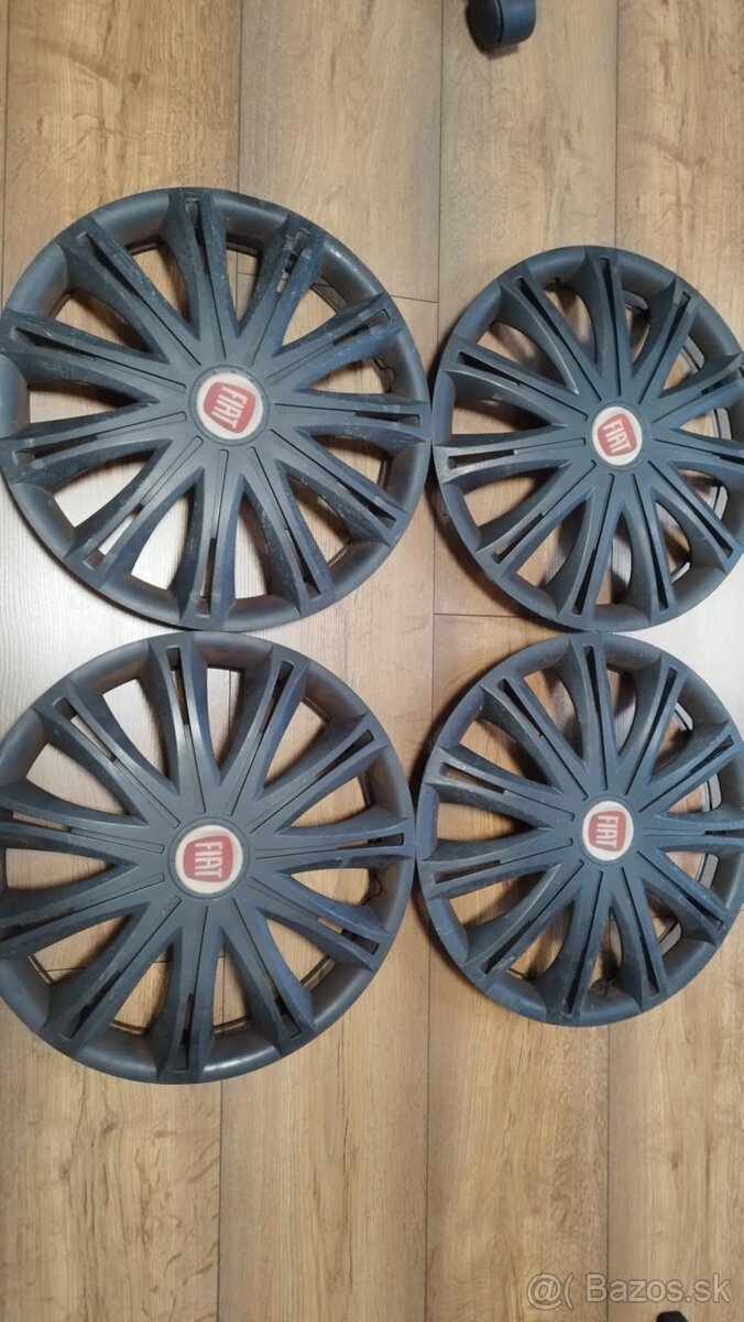 Predaj letné pneu+ plech. disky na Fiat Seicento