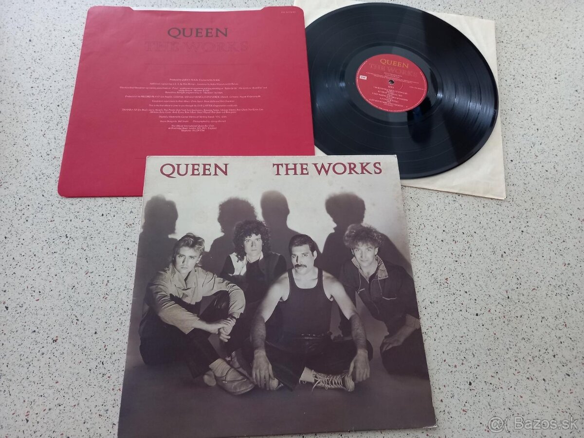 QUEEN “The Works “ /EMI 1980/ orig. vnut. ob/texty top st, i