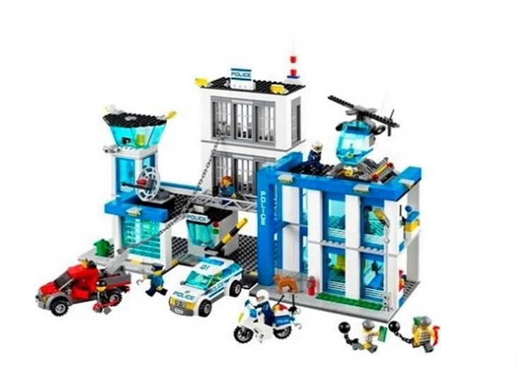 Lego City 60047 Policajná stanica. BEZ KRABICE.