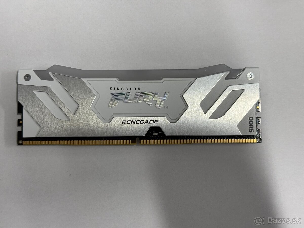 RAM Kingston FURY Beast White RGB – DDR5 16 GB, 6000 MHz, CL