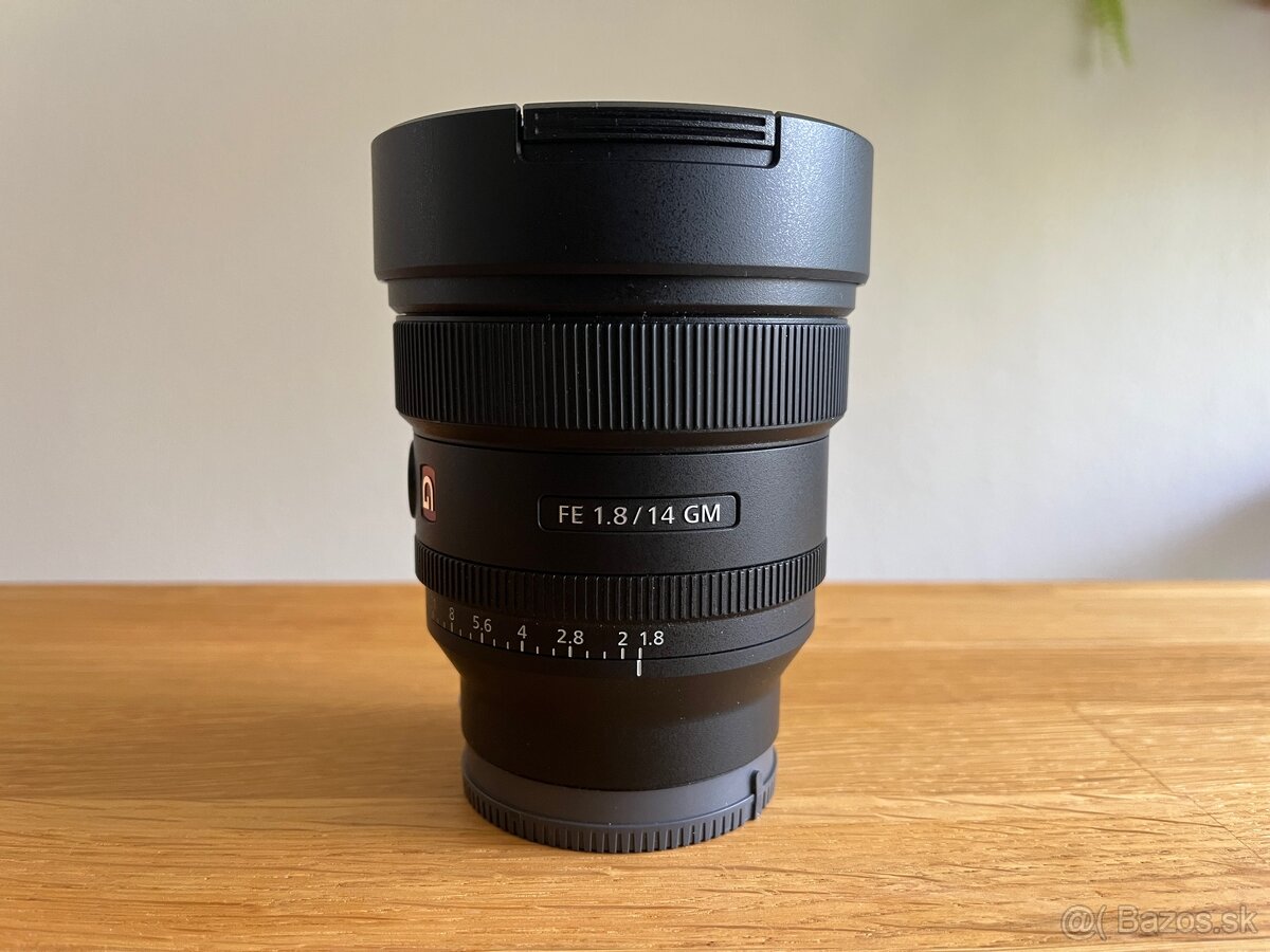 Objektív Sony FE 14 mm f/1,8 GM (SEL14F18GM)