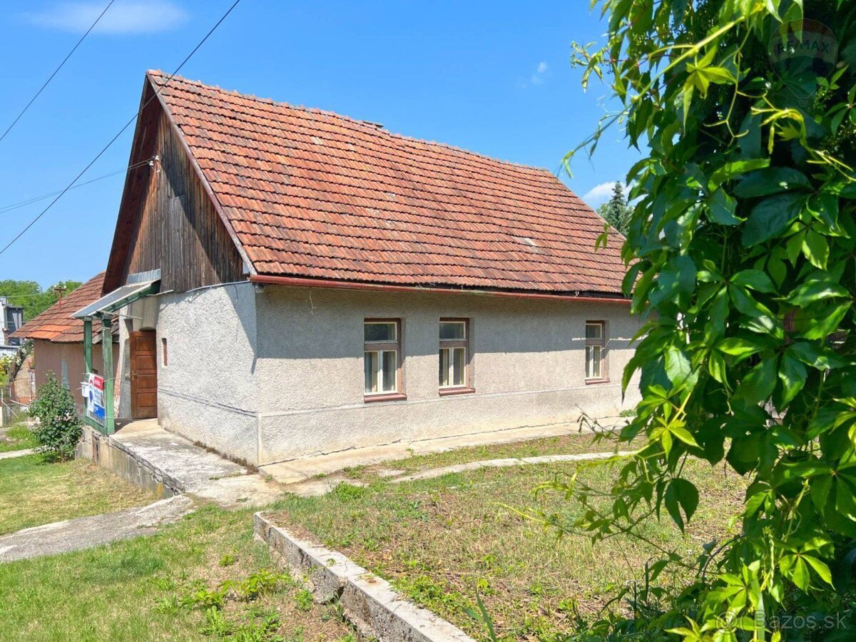 Rezervované Predaj rodinného domu 63m2 Ráztočno okr. Prievid
