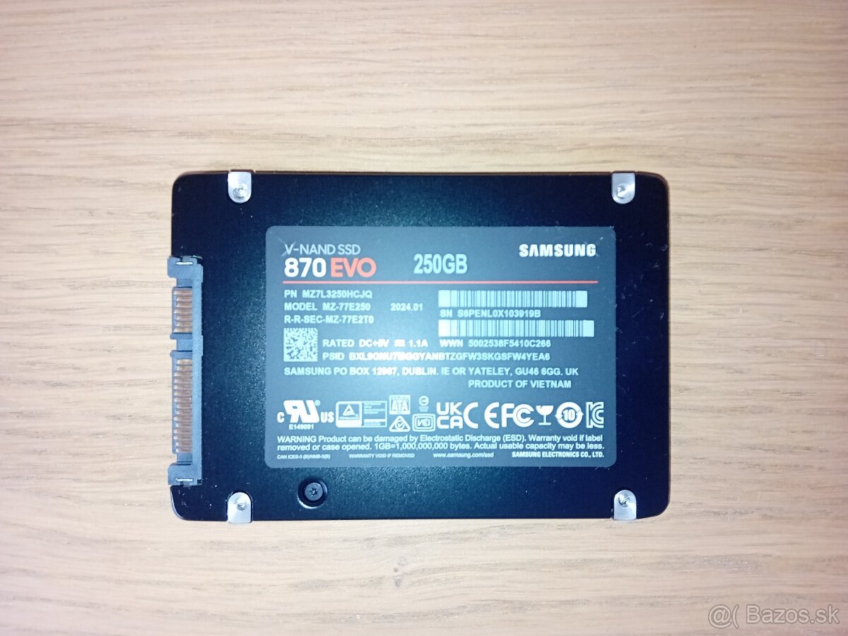 Samsung 870 EVO 250GB