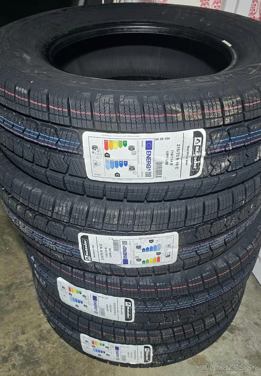 215/75 R16C Zimne 4ks