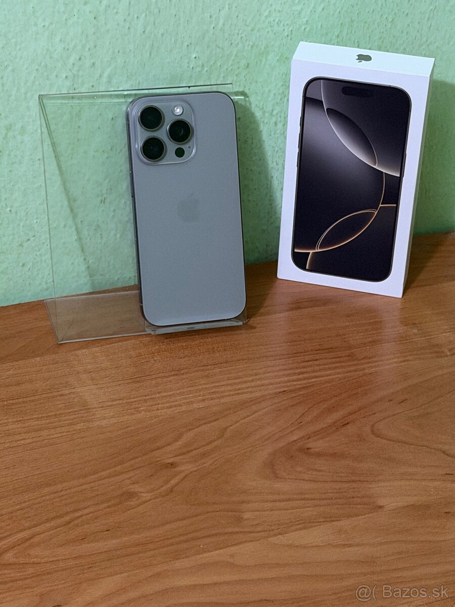 PREDANÉ Dobrý deň Ponúkam na predaj iPhone 16 Pro 256GB