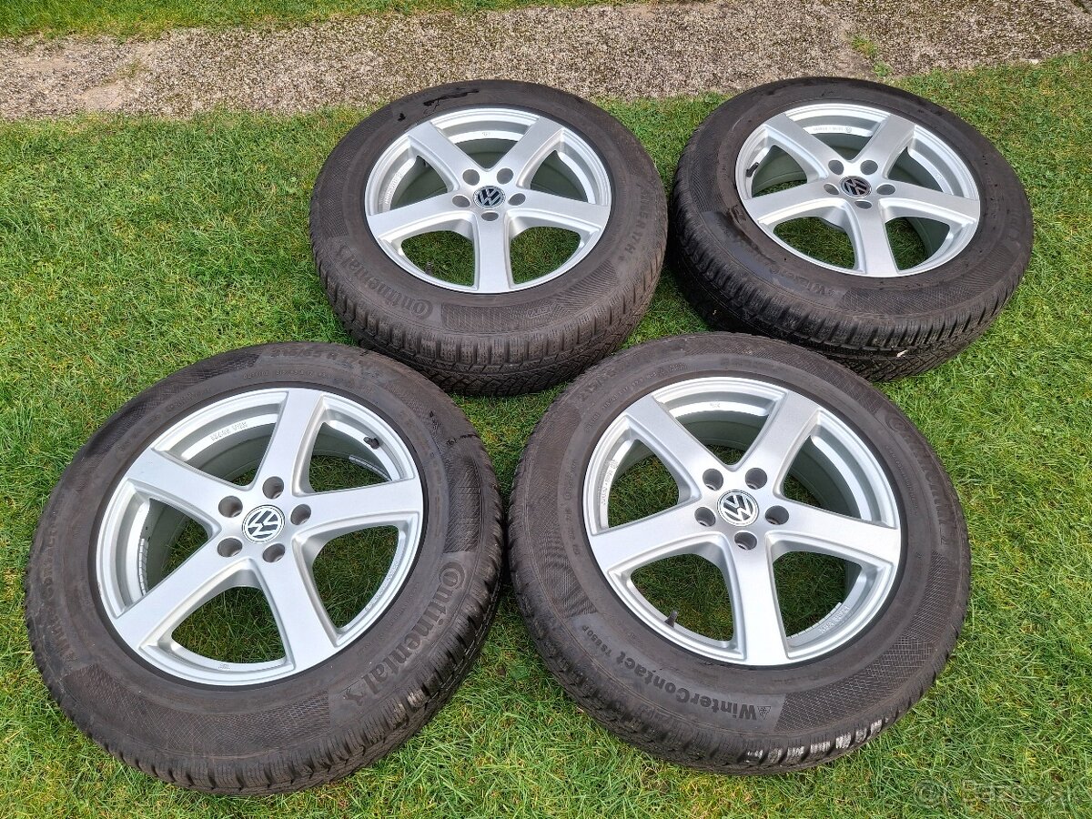 17" ALU 5x112 VW Tiguan a iné + 215/65 r17 7mm TOP