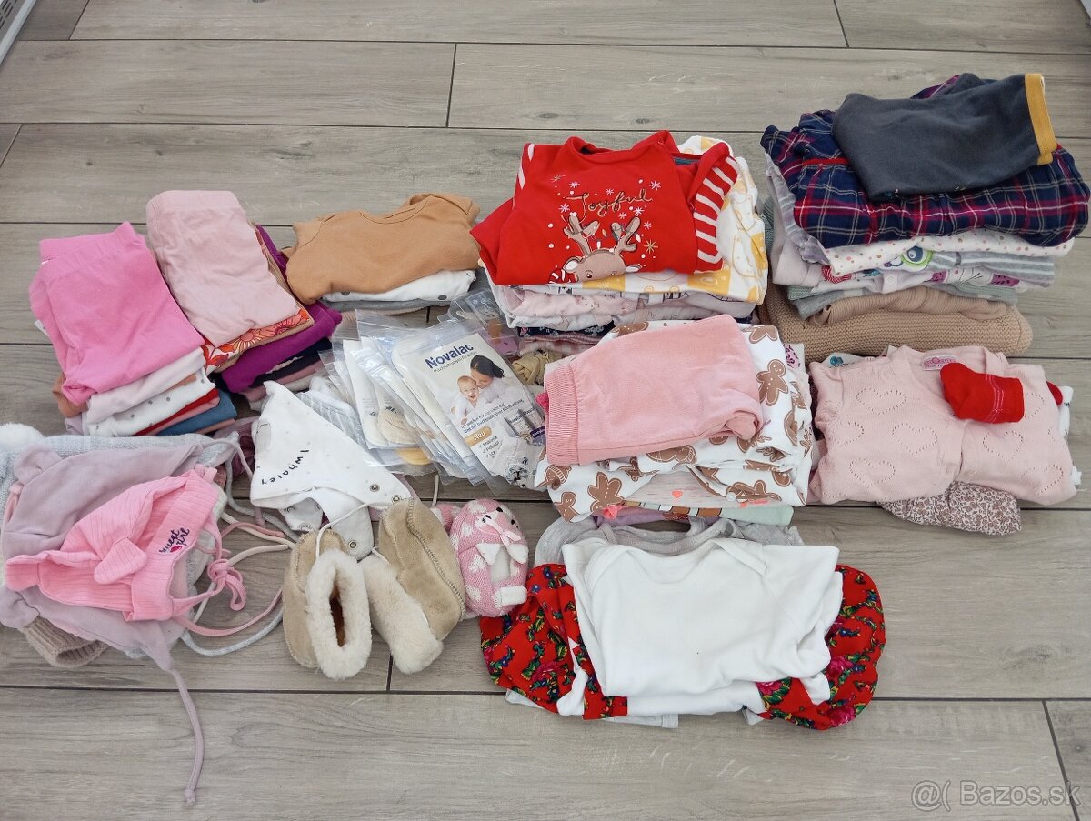 Veľký balík pre dievča 74/80 (jeseň/zima)