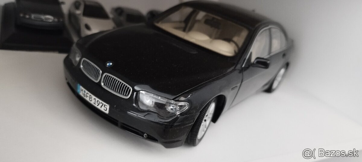 Predám model BMW 745i, e65, mierka 1:18, KYOSHO.