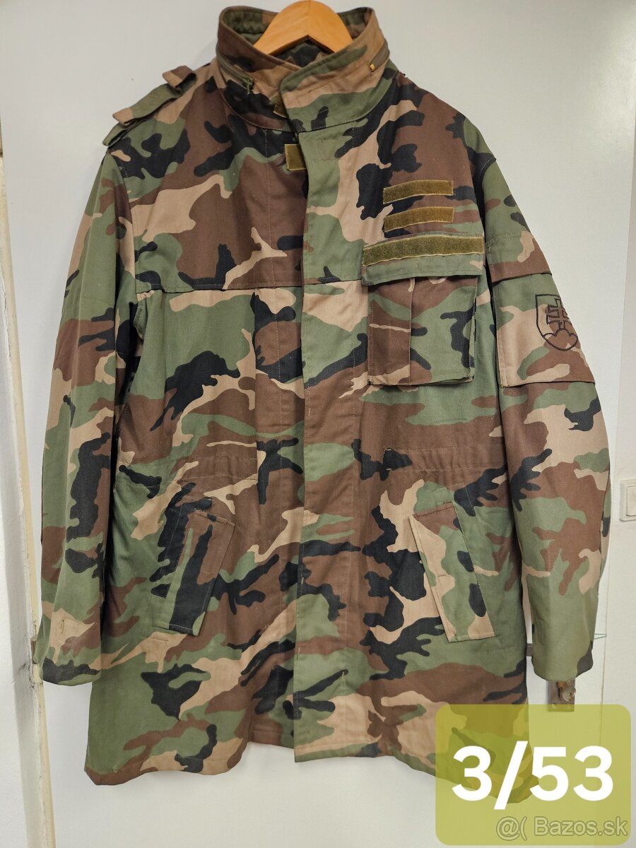 Maskáčová bunda / "kongo" vz. 97