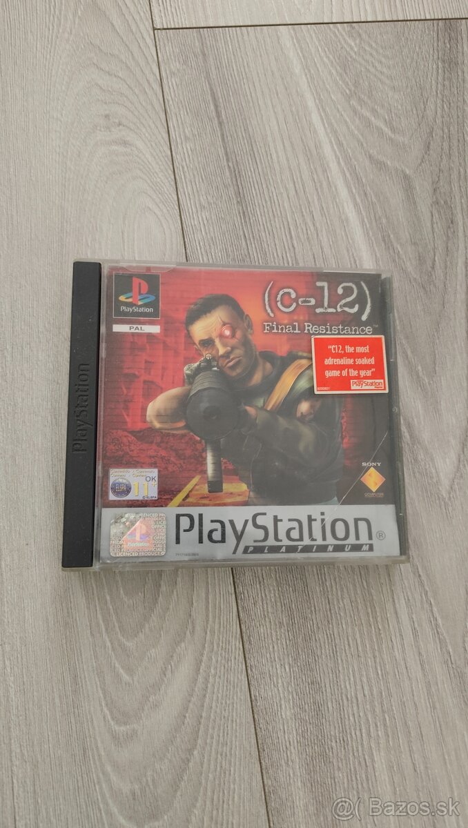 Hra na Playstation 1 C-12