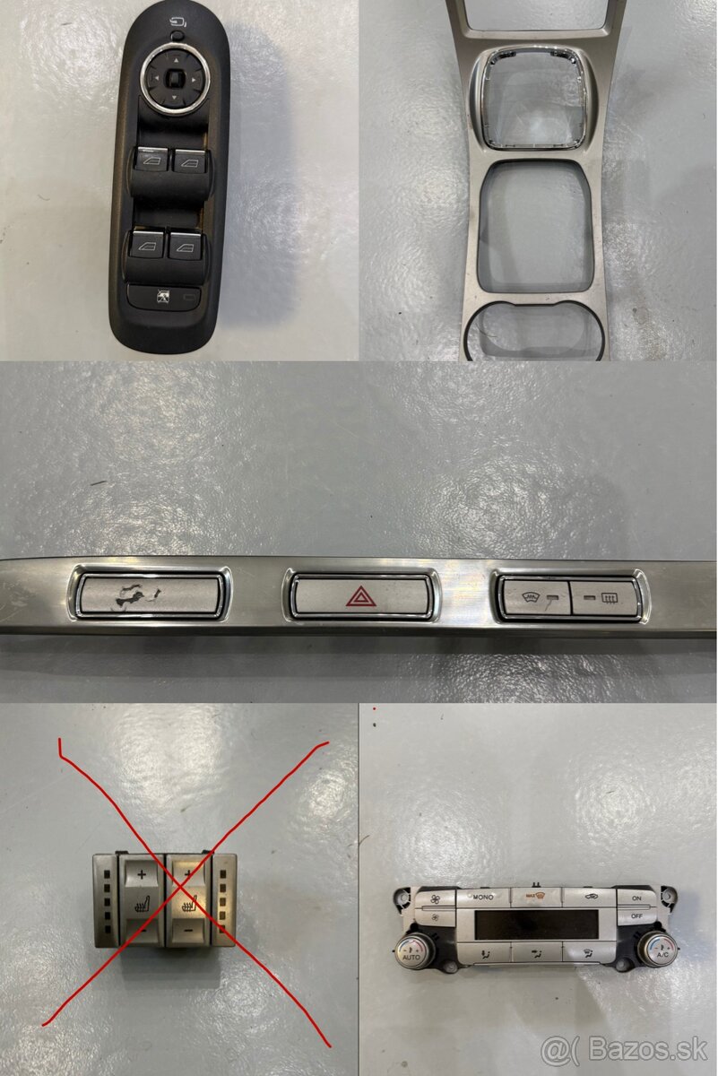 Ford S-Max diely interiér