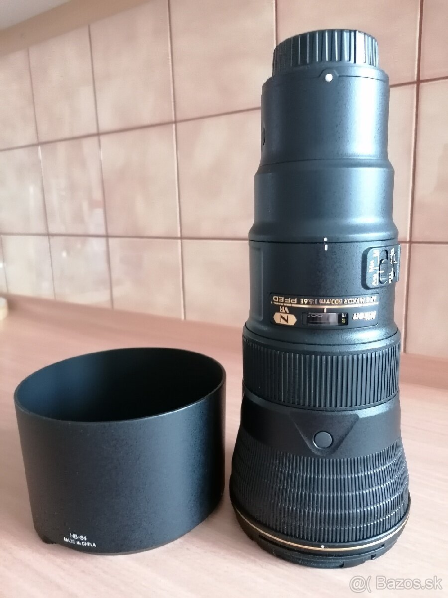 Objektív NIKKOR 500mm f/5.6E PF ED VR

