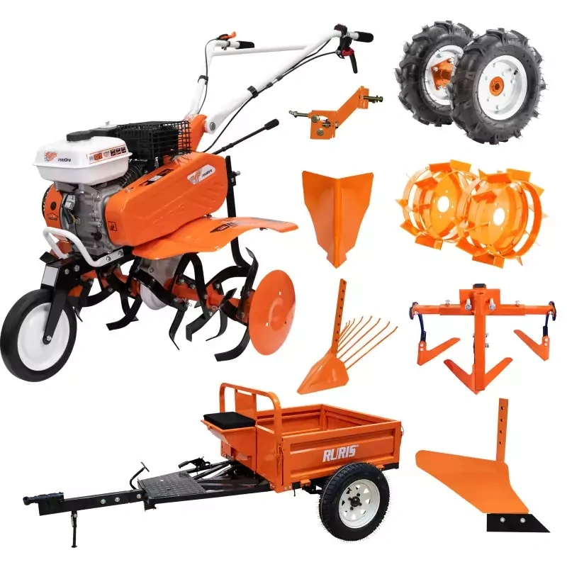 Predám set kultivátora RURIS Zimbru 6000Z 7HP 3 rýchlosti
