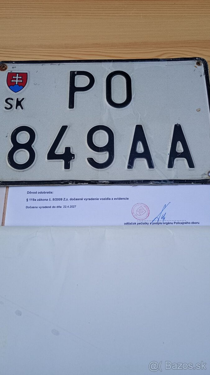 Zetor 3011 s TP a ŠPZ