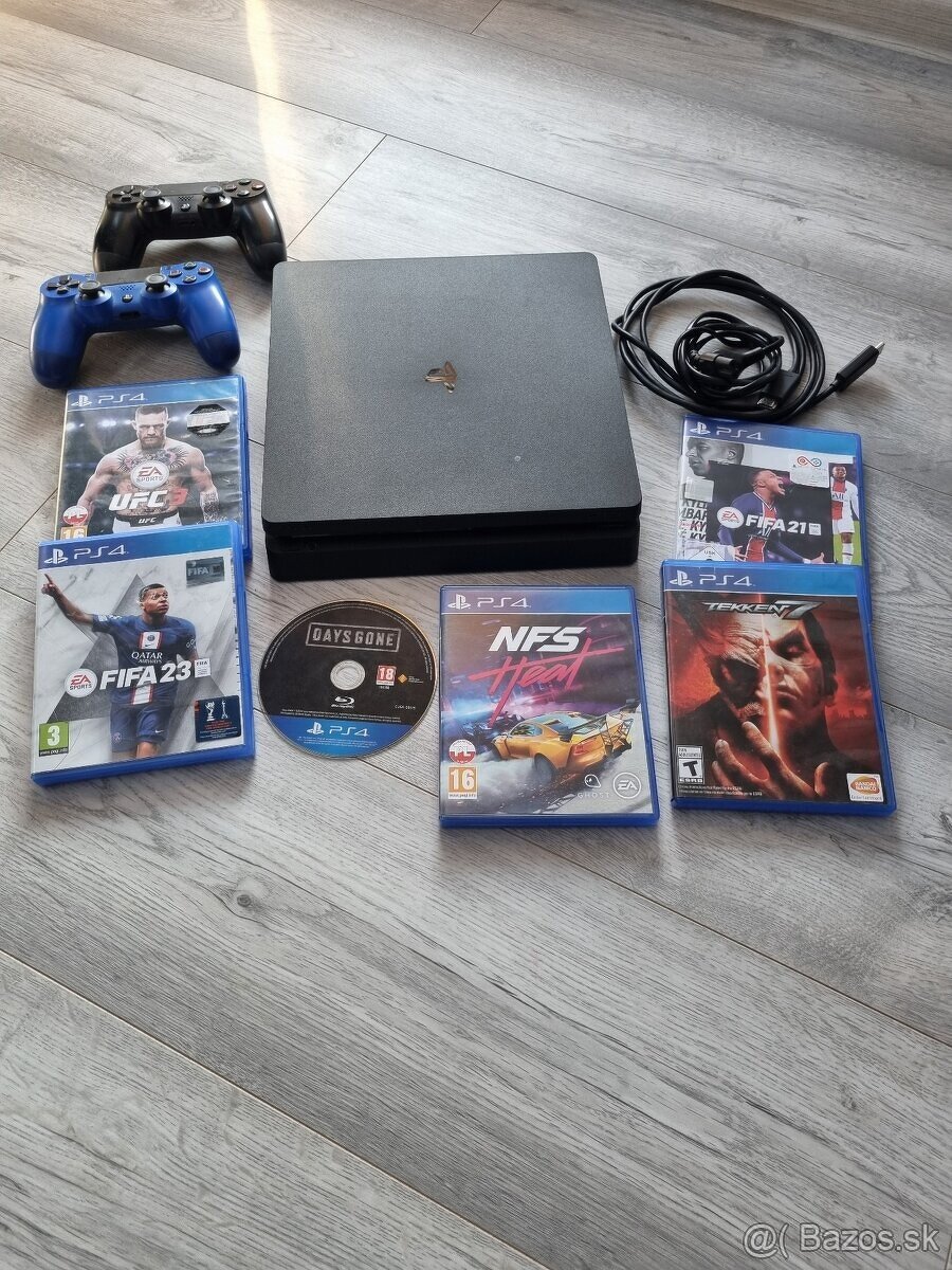 Ponúkam PS4 slim 500 GB