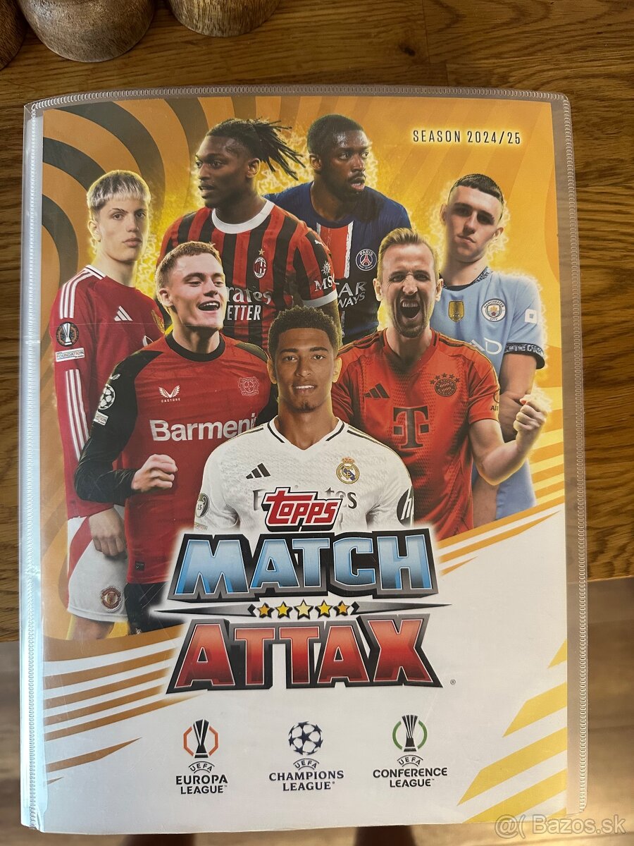 MATCH ATTAX 24/25 FUTBALOVÉ KARTKY ZBERATEĽSKÉ KARTIČKY