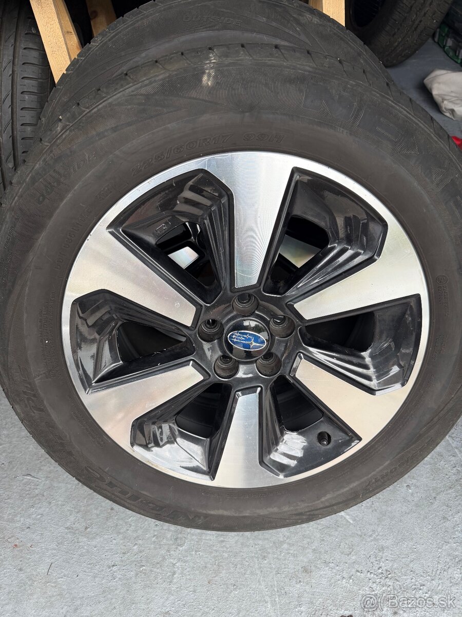 225/60 r17 letne Subaru forester