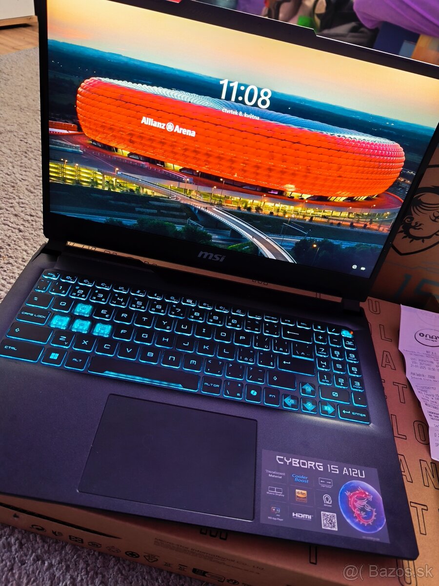 Herný Notebook MSI Cyborg 15