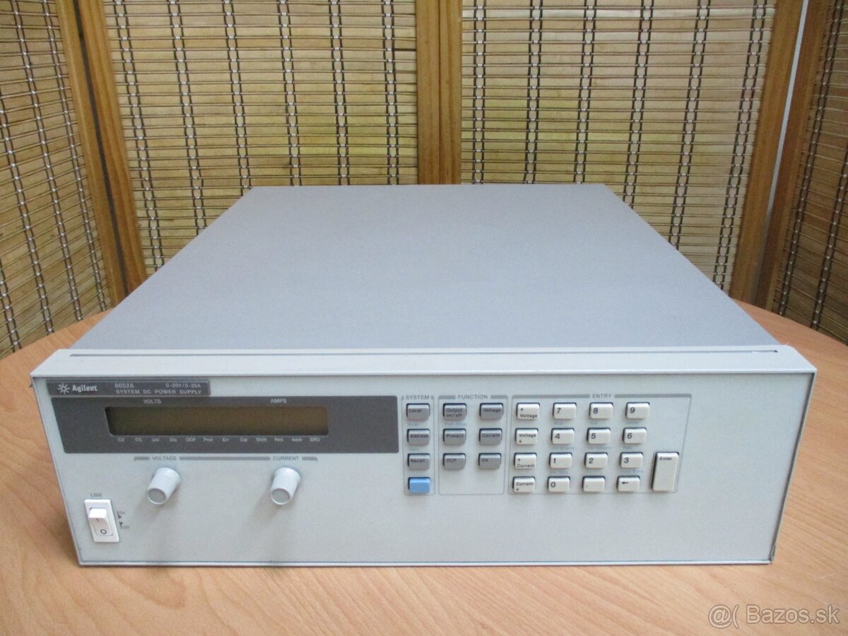 Laboratórny zdroj, HP 6655A, 0-120 V, 0-4 A, 480 W
