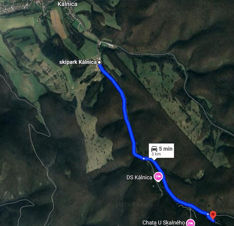 Na predaj pozemok 567 m2 na rekreačnú chatu, Kálnica