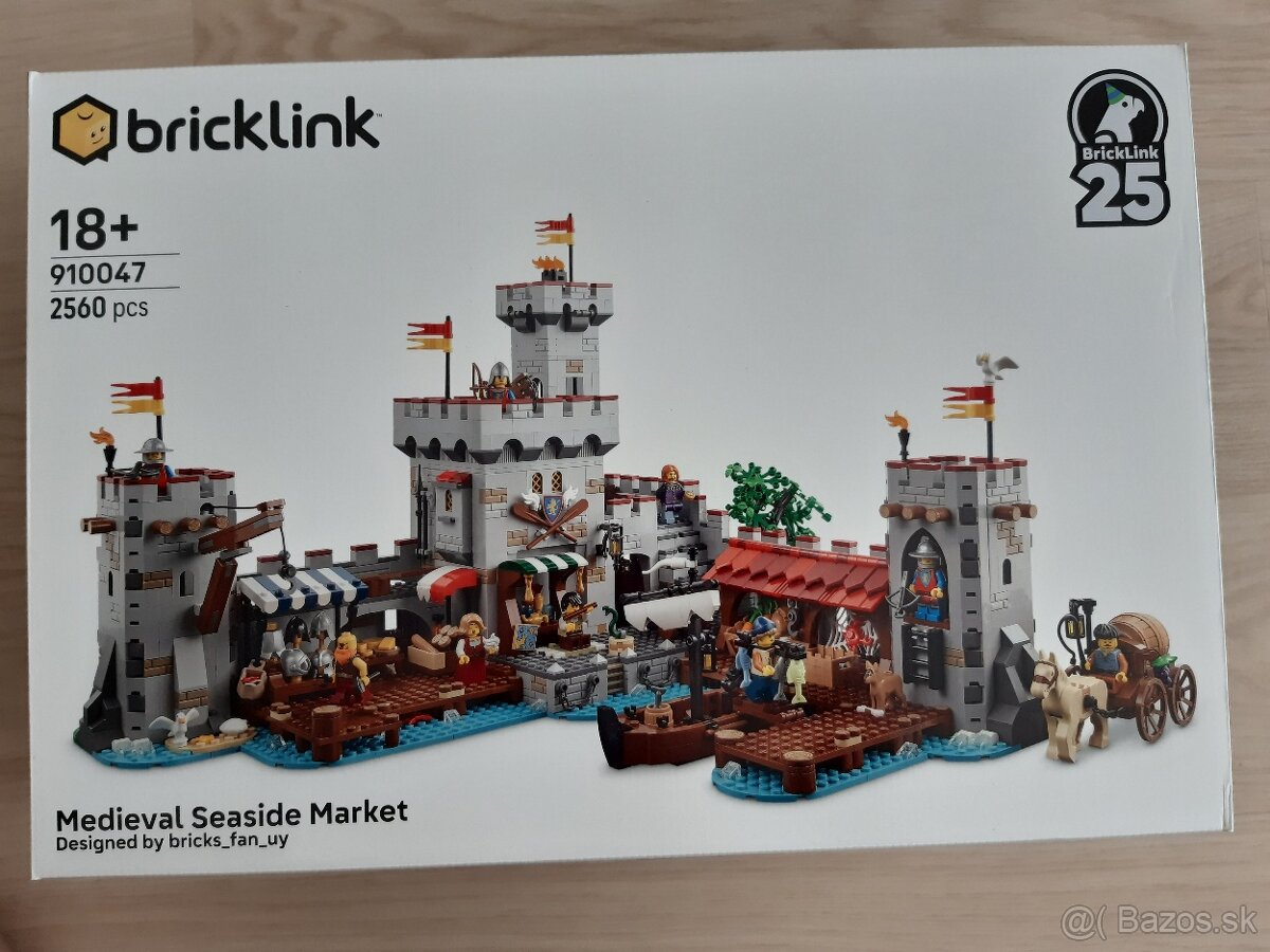 Predám Lego Bricklink 910047 Stredoveké trhovisko pri mori