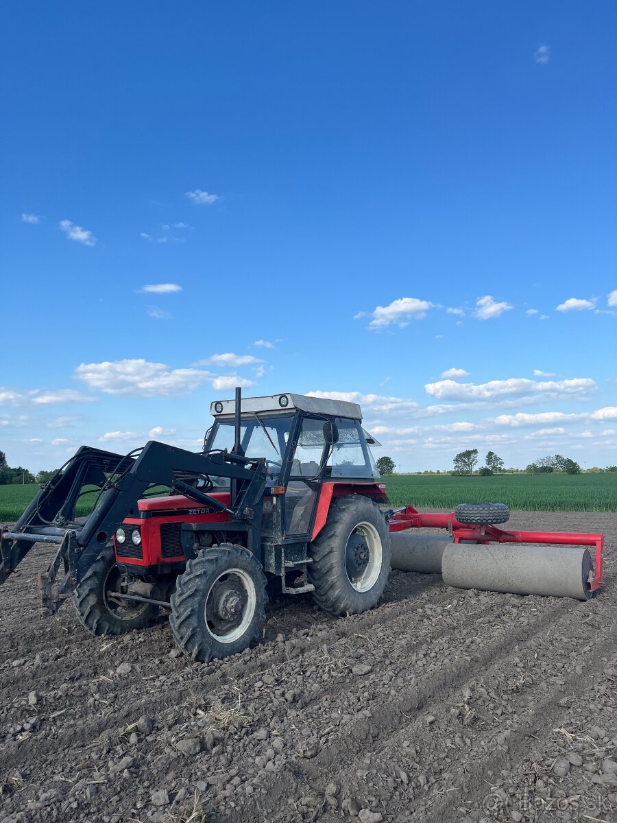 Zetor 7745 s čelný nakladčom