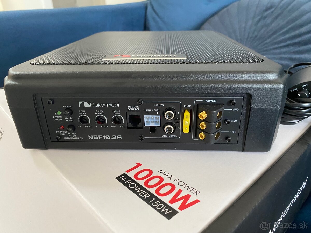 Nový aktívny subwofer Nakamichi 10.3A za 185€
