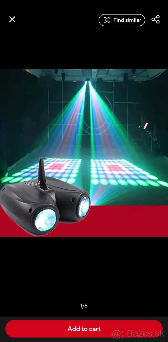 Svetelny efekt 128 rgb diody