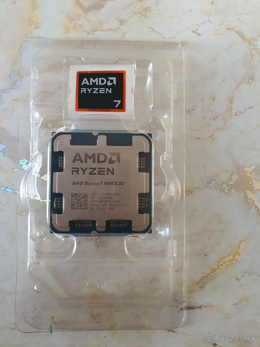 AMD Ryzen 7 9800X3D + záruka