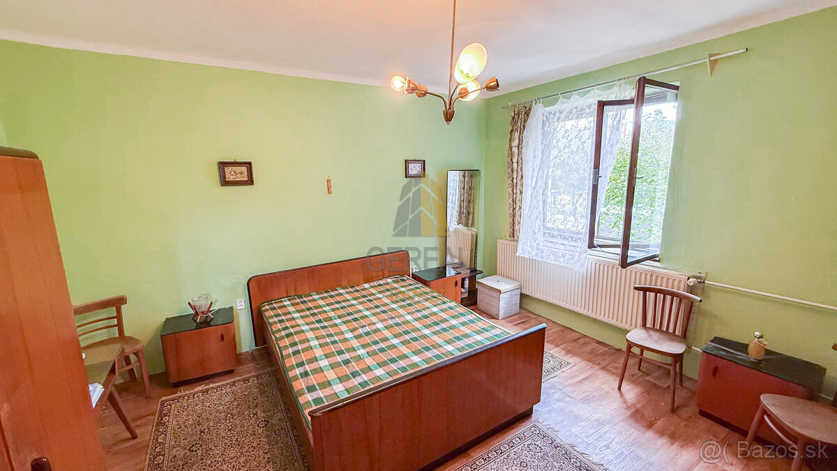 Rodinný dom v Strážskom na predaj | pekný pozemok, 6 izieb,