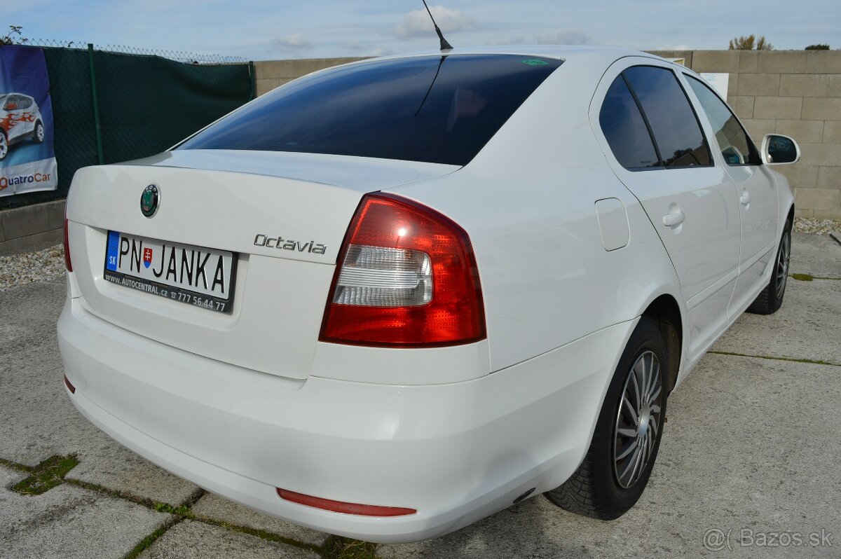 ŠKODA OCTAVIA 1,6 MPI 75kW benzín+plyn Slovenské